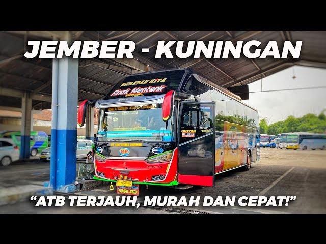 Satu-Satunya Bus dari Tapal Kuda ke Kuningan | Kursinya Gak Kayak Ekonomi! Trip Bus HARAPAN KITA #1 class=