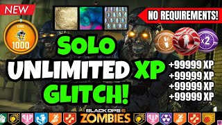 BO6 Zombies - NEW SOLO INFINITE XP GLITCH AFTER PATCH - No Requirements! (UNLOCK EVERYTHING FAST!)