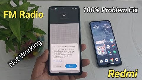 FM radio not working | FM radio keep stopping | FM radio stable update redmi/Xiaomi