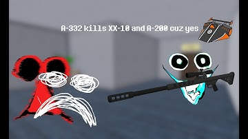 A-332 kills A-200 and XX-10!!!!111111 (Interminable Rooms Animation)