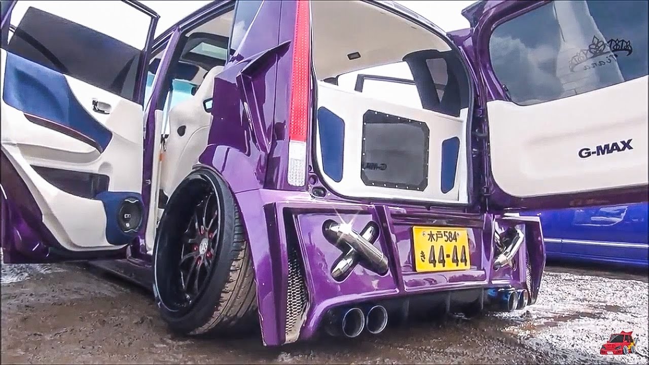 ムーヴ Lowform杯 車高短 シャコタン Lowered Exhaust Low Car ローフォーム杯 Youtube