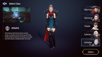 Mir4 - Character Arbalist - NFT - Draco