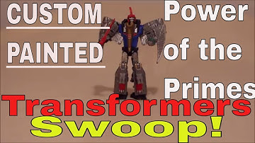 Custom Transformers Power of the Primes Dinobot Swoop - GotBot True Review NUMBER 344