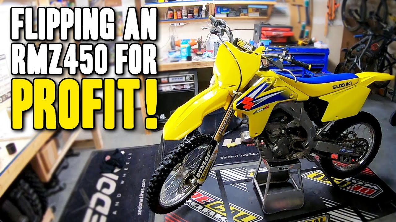 Я починил этот мотоцикл за 800 долларов и заработал 1300 долларов!