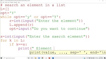 CS11 – Chapter 07 – List in Python – Video 09 – List Program II