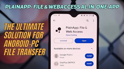 Take Control with Plain App: Files & Web Access