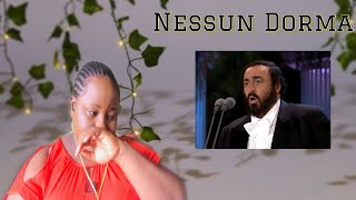 FIRST TIME HEARING LUCIANO PAVAROTTI   Nessun Dorma [ First Reaction ]