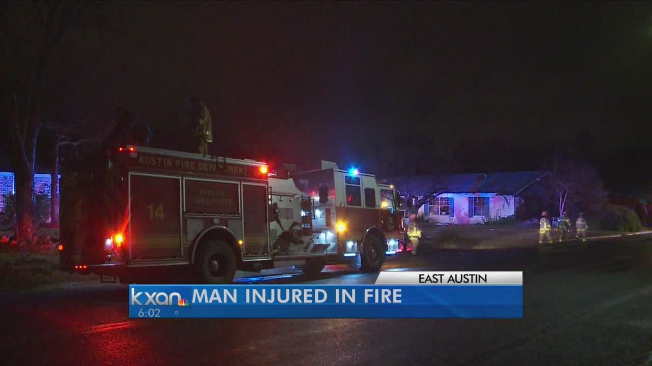 Hoarder house fire leaves elderly man in critical condition - YouTube