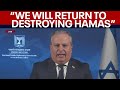 Israel-Hamas ceasefire deal: &#39;If hostages aren&#39;t released, we will destroy Hamas&#39; | LiveNOW from FOX