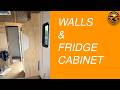 Interior Walls &amp; Fridge Cabinet!