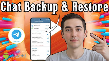 Hoe u een back-up en herstel van Telegram Chat kunt maken | Uw gegevens beveiligen (2025)
