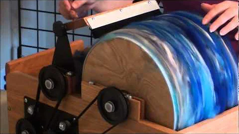 GrittyKnits.com - Fancy Kitty Big Tom drum carder