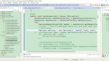 43 尚硅谷 MyBatis 动态sql set 与if结合的动态更新