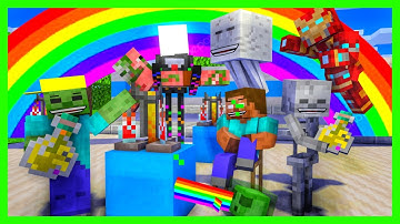 [ Lớp Học Quái Vật ] BUỔI HỌC SÁNG TẠO HOÁ HỌC ( Full Tập ) | Minecraft Animation