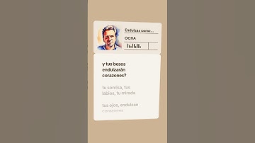 Thumbnail of Endulzas corazones lyric