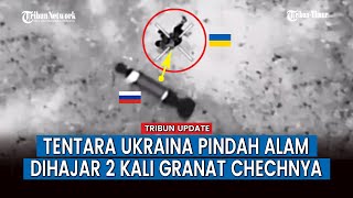 Tentara Ukraina Kalang Kabut Dikejar Drone Pasukan Khusus Akhmat