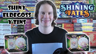Shiny Eldegoss V Tin Opening