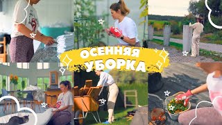 🍂🌾Осенняя  уборка | Готовлю участок к зиме