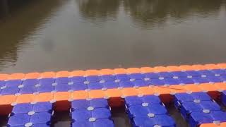 modular floating dock ,plastic pontoon