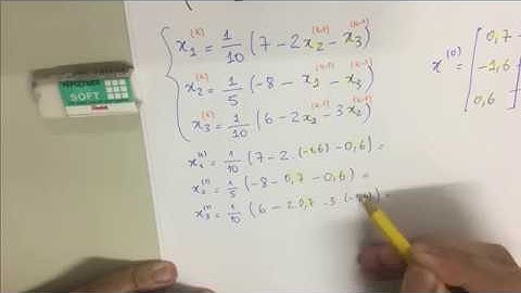 CNUM-012 Método de Gauss Jacobi  [Sistemas de Equações Lineares]