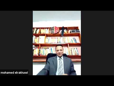 الدكتور محمد كمال الرخاوي محاضر دولي من كوكب آخر قلما يجود به الزمان مره اخري
