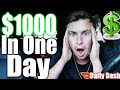 Making $1000 In One Day On the Daily Dash - Driver Money Tips - Doordash Ubereats Gruhbub Cheatcodes