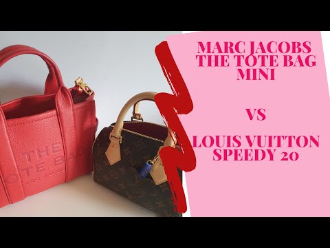 Marc Jacobs The Tote Bag VS. Louis Vuitton Speedy 25, Which one is better?