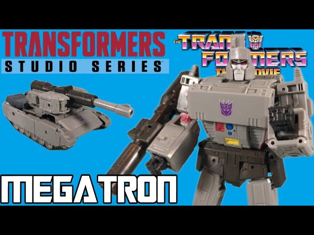 Studio Series 86 Megatron Review - Transformers The Movie
