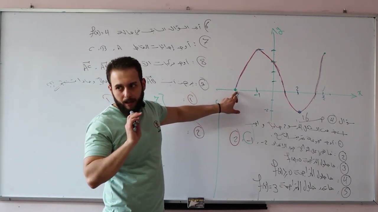 سؤال 4 صفحة 16 || حادي عشر سوريا || رامي سليمان 