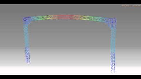 ABAQUS FEA structure forced vibration