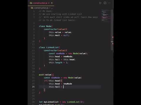 push method implementation