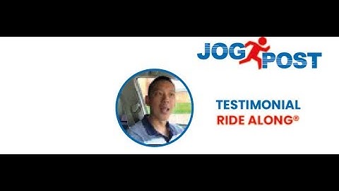 JogPost Leaflet Distribution Review | Ride Along® | Kidsitter