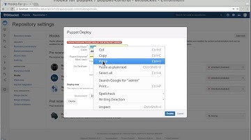 Puppet Deploy for Bitbucket Server - Setup and test