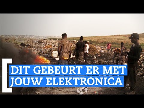 Elektronisch afval zorgt in Afrikaanse landen voor problemen