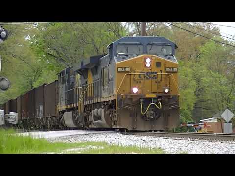 Trains on the Georgia Road