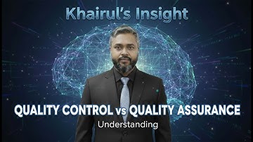 Quality Control vs  Quality Assurance Understanding