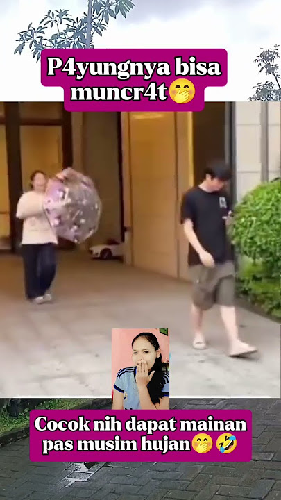 Download lagu Payung ajaib🤭🤣 #lucu #gudanghiburan #ngakak #funny #comedy #hiburan #yuniarti