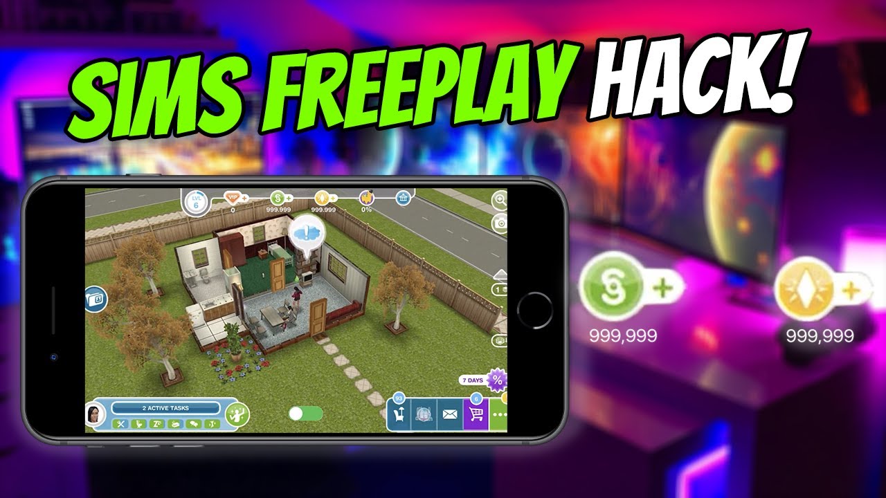 THE SIMS FREEPLAY LEVEL 55! COMO BAIXAR! E THE SIMS FREEPLAY DINHEIRO  INFINITO! 