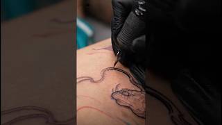Creating Realistic Snake Tongue Tattoos: Technique by Trung Tadashi #tattoo #trungtadashi