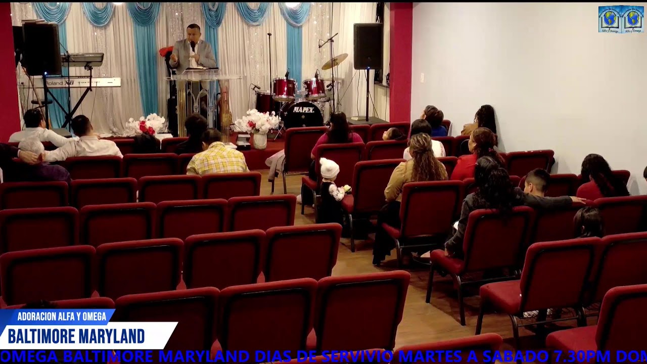 Transmisión en vivo de Adoración Alfa y Omega Baltimore Maryland