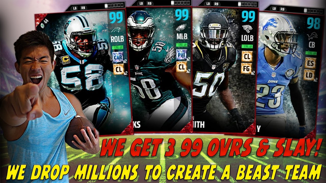 WE GET MORE 99 OVR POSITIONAL HEROES & SLAY! WE DROP 3 MILL COINS! MADDEN 17 ULTIMATE TEAM