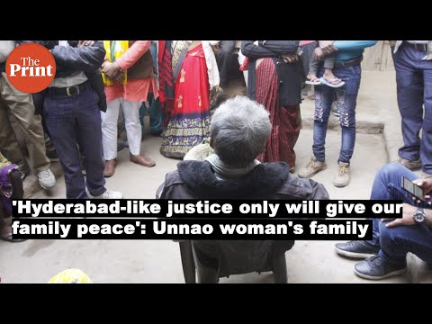 'Hyderabad-like justice only will give our family peace': Unnao women's family