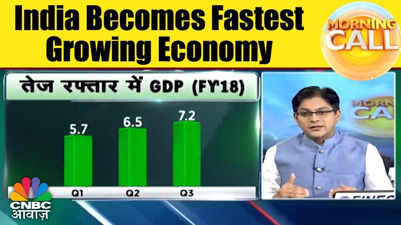 India Becomes Fastest Growing Economy | GDP Growth At 7.2% | Morning