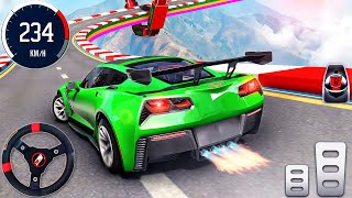 Ramp Car Stunts Racing Simulator 2024 - Impossible Mega Tracks 3D - Android GamePlay #5 screenshot 4
