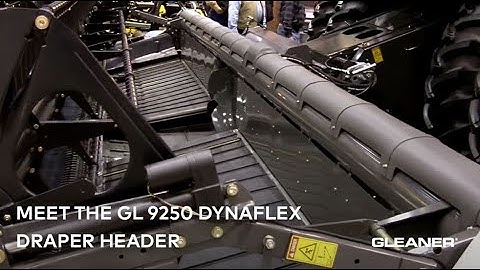 Meet the Gleaner 9250 DynaFlex Draper Header