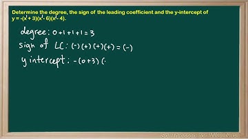 WCLN - 3.7 Graphing Polynomials - P1E1