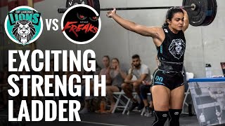 Clean & Jerk Speed Ladder - Grid League. Fort Lauderdale Lions vs Miami Freaks (CRAZY CLOSE FINISH)