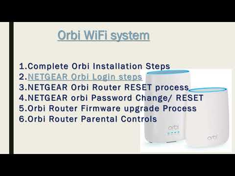 Orbilogin.com | NETEGAR Orbi Setup Complete Process