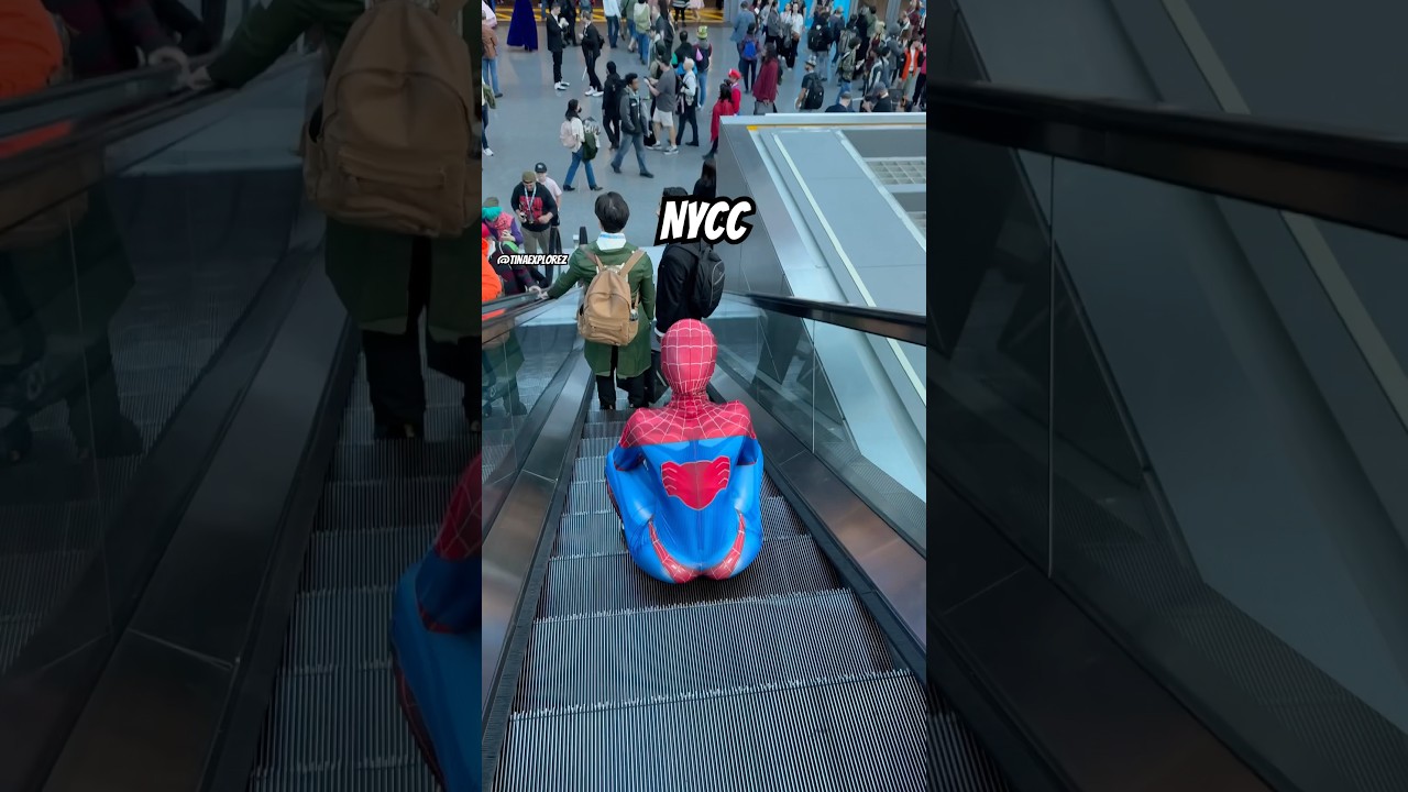 NYCC #javitscenter #viralvideo #viralshort #nycc #spiderman