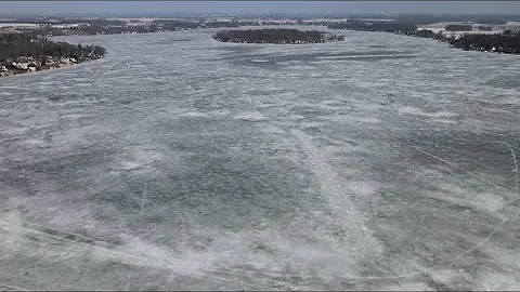 Frozen Diamond Lake